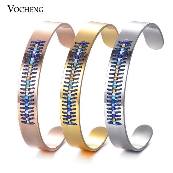 bangle 10pcs/lot stainless steel seed bead open bracelet for women bohemia jewelry 3 colors m-011*10, Black
bangle 10pcs/lot stainless steel seed bead open bracelet for women bohemia jewelry 3 colors m-011*10, Black