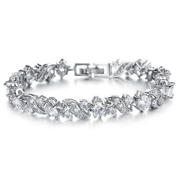 charm bracelets iced zircon tennis chain bracelet hip hop jewelry women fashion elegance wedding party gift#ss40, Golden;silver
charm bracelets iced zircon tennis chain bracelet hip hop jewelry women fashion elegance wedding party gift#ss40, Golden;silver