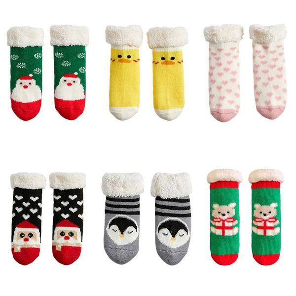 baby winter fuzzy slipper socks cartoon santa penguin knit christmas hosiery, Pink;yellow
baby winter fuzzy slipper socks cartoon santa penguin knit christmas hosiery, Pink;yellow