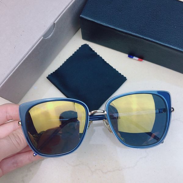men women's general sunglasses tb-817-c-blu-gld blue square large frame golden gradient lenses glasses, White;black
men women's general sunglasses tb-817-c-blu-gld blue square large frame golden gradient lenses glasses, White;black