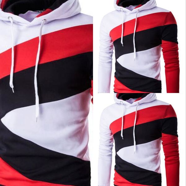 2020 spring new hooded coat color matching casual sweater w155 2020 spring new men's hooded pullover pullovercoat pullovercolor matchin, Black
2020 spring new hooded coat color matching casual sweater w155 2020 spring new men's hooded pullover pullovercoat pullovercolor matchin, Black