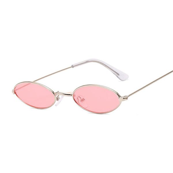 sunglasses retro small oval women vintage brand shades black red metal color sun glasses for female fashion design, White;black
sunglasses retro small oval women vintage brand shades black red metal color sun glasses for female fashion design, White;black