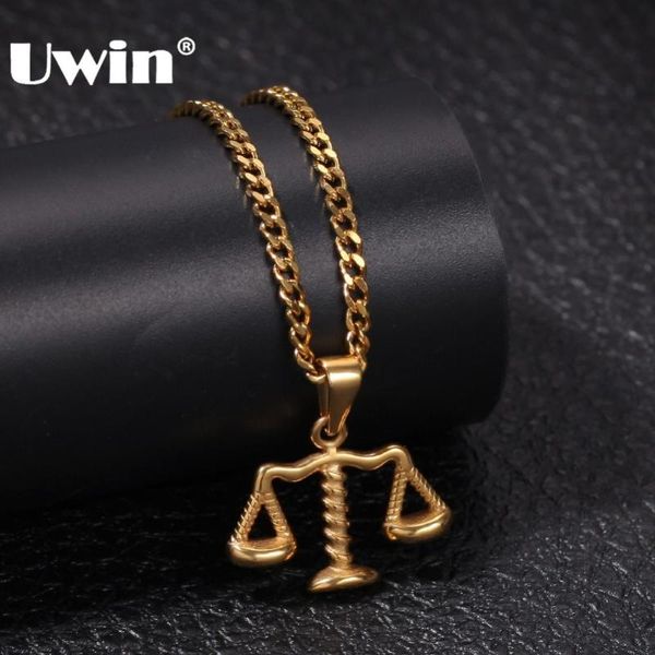 chains uwin gold color balance shape necklace pendant stainless steel hiphop jewelry for men women fashion pendants gifts, Silver
chains uwin gold color balance shape necklace pendant stainless steel hiphop jewelry for men women fashion pendants gifts, Silver