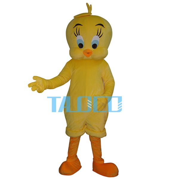 

2018 new Tweety Looney Tunes Mascot Costume hot selling Cartoon Bird Fancy Dress Adult Free shipping