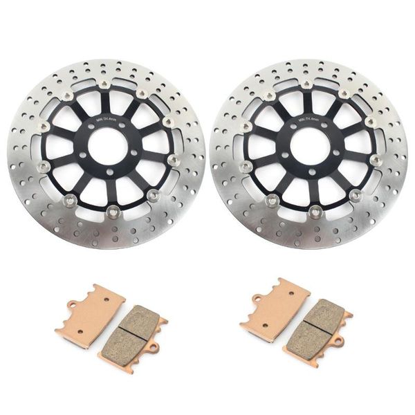 bikingboy front brake disks discs rotors pads for gpz 900 r 90-96 zzr 600 90-07 zx6r zx600 95-97 kr-1s 90-92 zz-r 400
bikingboy front brake disks discs rotors pads for gpz 900 r 90-96 zzr 600 90-07 zx6r zx600 95-97 kr-1s 90-92 zz-r 400