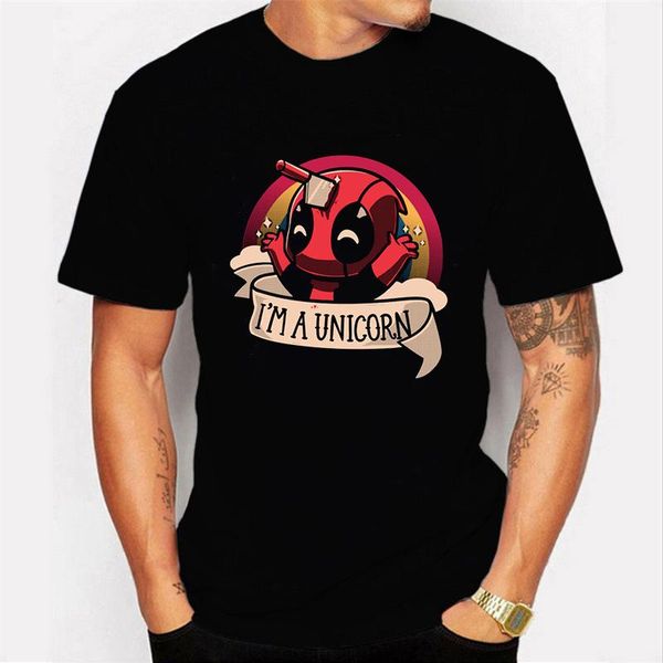 2020 harajuku man t-shirt deadpool casual short male i am unicorn letter cool men tee clothes streetwear camisetas hombre t shirt, White;black
2020 harajuku man t-shirt deadpool casual short male i am unicorn letter cool men tee clothes streetwear camisetas hombre t shirt, White;black