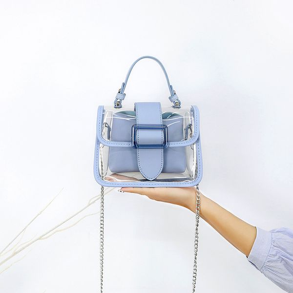 ins transparent bag women bag messenger 2020 new fashion spring and summer jelly female pvc women's handbag chain
ins transparent bag women bag messenger 2020 new fashion spring and summer jelly female pvc women's handbag chain