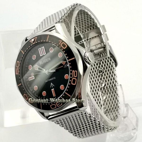 wristwatches bliger/sterile 41mm luxury watch sapphire glass luminous men's with automatic movement mens, Slivery;brown
wristwatches bliger/sterile 41mm luxury watch sapphire glass luminous men's with automatic movement mens, Slivery;brown