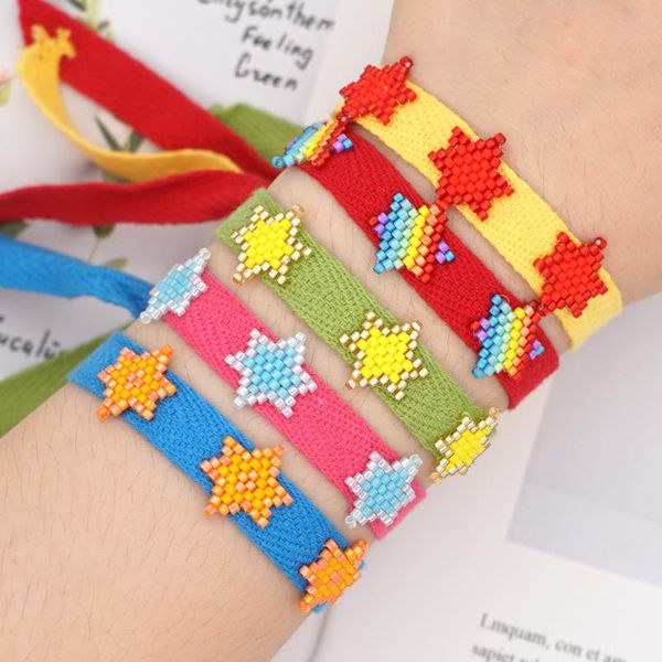 new arrival braided bracelet for women star boho jewelry pulseras mujer moda 2020 miyuki bracelets bohemian friend gift, Golden;silver
new arrival braided bracelet for women star boho jewelry pulseras mujer moda 2020 miyuki bracelets bohemian friend gift, Golden;silver