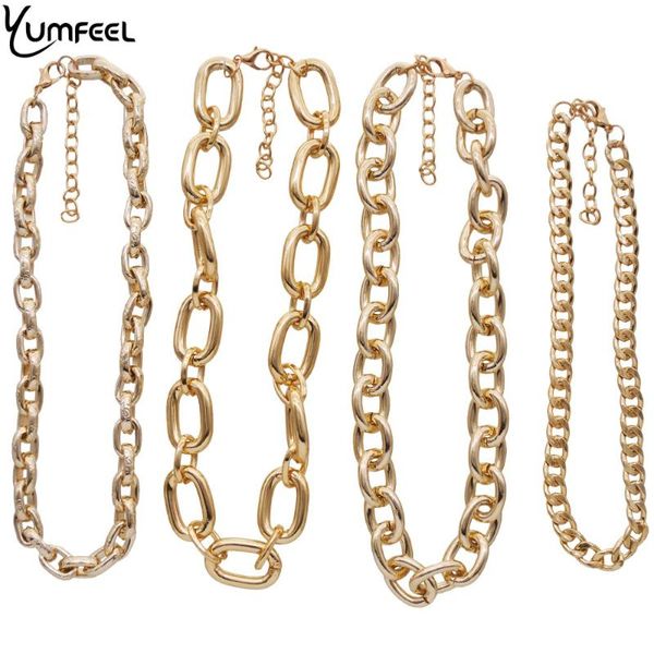 yumfeel new metal chain necklace statement jewelry punk chain jewelry necklaces women, Golden;silver
yumfeel new metal chain necklace statement jewelry punk chain jewelry necklaces women, Golden;silver