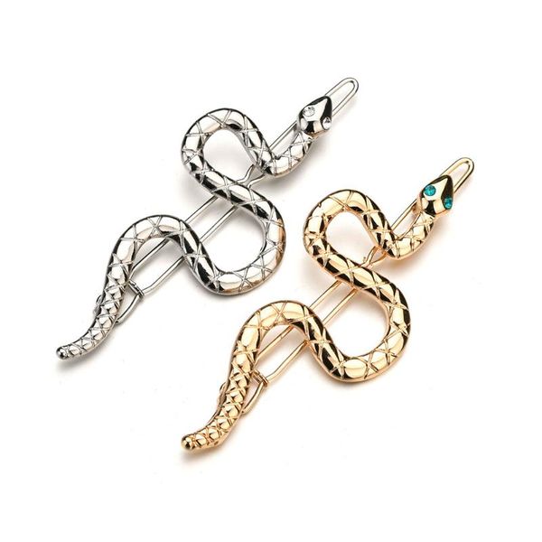 punk simple hairpins snake animals gold metal hairpins hair clips for women wedding headpiece hairgrips hair accessories, Golden;silver
punk simple hairpins snake animals gold metal hairpins hair clips for women wedding headpiece hairgrips hair accessories, Golden;silver