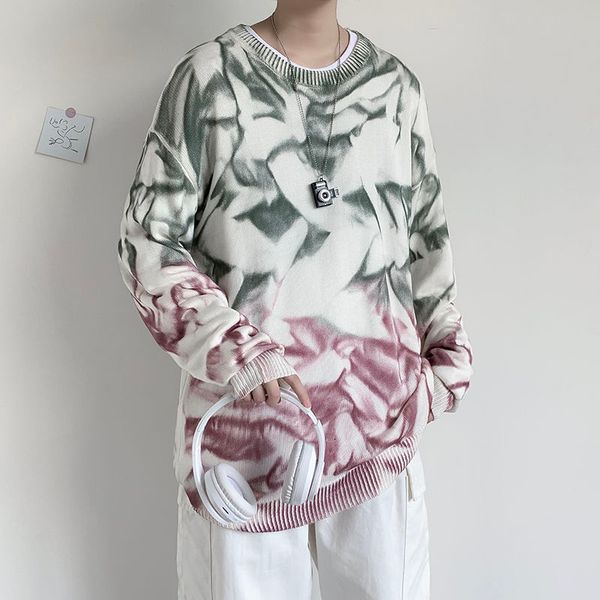 winter tie-dye sweater men's warm fashion retro casual knitted pullover men loose korean knitting sweaters mens clothes -3xl, White;black
winter tie-dye sweater men's warm fashion retro casual knitted pullover men loose korean knitting sweaters mens clothes -3xl, White;black