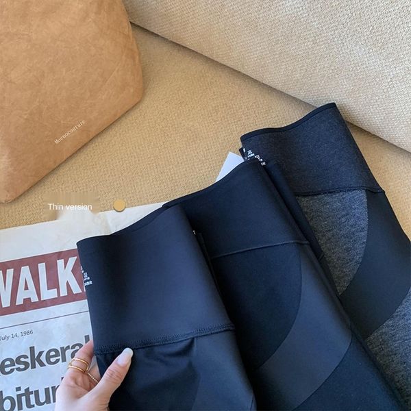 waist-tied breasted barbie nine-point leggings women's outer wear yoga tight pantsbelly-tight hip-lifting sports pants seamless high wa, Black
waist-tied breasted barbie nine-point leggings women's outer wear yoga tight pantsbelly-tight hip-lifting sports pants seamless high wa, Black