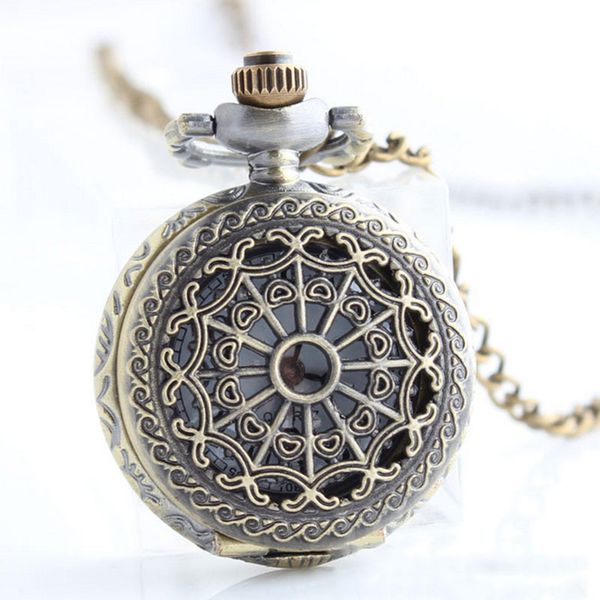 pocket watches women men watch retro bronze tone round shape spider web pattern with chain necklace clock, Slivery;golden
pocket watches women men watch retro bronze tone round shape spider web pattern with chain necklace clock, Slivery;golden