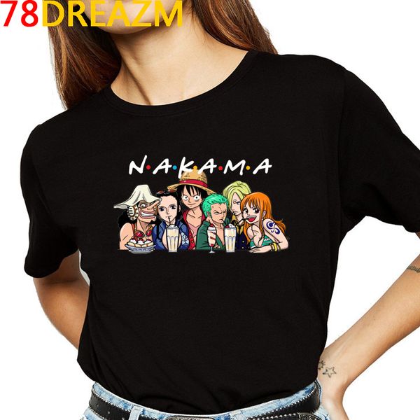 women's t-shirt japanese anime one piece t shirt women kawaii summer harajuku luffy graphic tees cartoon tshirt female, White
women's t-shirt japanese anime one piece t shirt women kawaii summer harajuku luffy graphic tees cartoon tshirt female, White