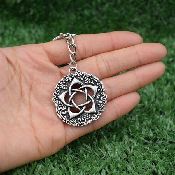 keychains 12pcs lotus flower keychain retro pentacle pendant women men gift bag car jewelry, Silver
keychains 12pcs lotus flower keychain retro pentacle pendant women men gift bag car jewelry, Silver
