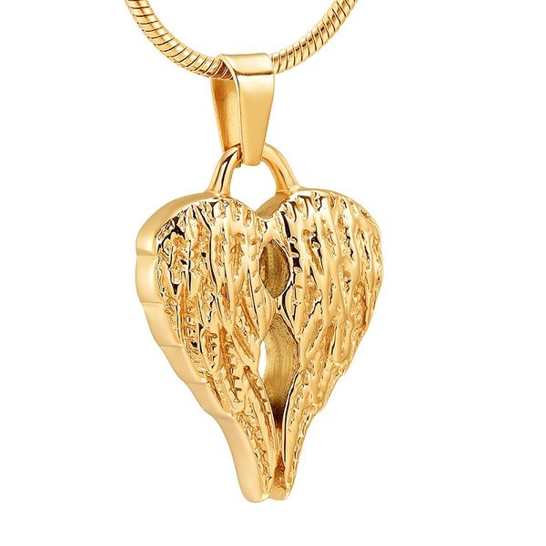 ijd8517 stainless steel angel wing cremation souvenir pendant for ashes urn keepsake memorial necklace jewelry, Silver
ijd8517 stainless steel angel wing cremation souvenir pendant for ashes urn keepsake memorial necklace jewelry, Silver