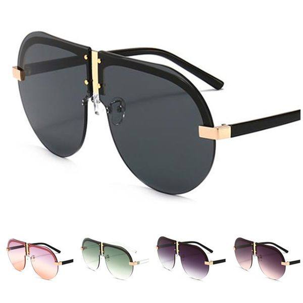 fashion women & men rimless sunglasses personality sun glases frog mirror anti-uv spectacles oversize lens eyeglasses adumbral a++, White;black
fashion women & men rimless sunglasses personality sun glases frog mirror anti-uv spectacles oversize lens eyeglasses adumbral a++, White;black