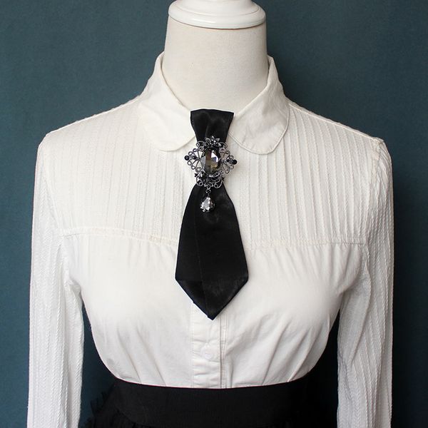 neck ties ladies white shirt tie british student bowtie brooch pin mens professional dress accessory bow temperament, Blue;purple
neck ties ladies white shirt tie british student bowtie brooch pin mens professional dress accessory bow temperament, Blue;purple