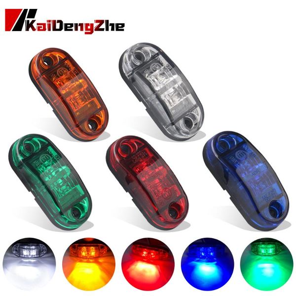 2pcs 12v / 24v led side marker lights car external lights warning tail light auto trailer truck lorry lamps waterproof 7 color
2pcs 12v / 24v led side marker lights car external lights warning tail light auto trailer truck lorry lamps waterproof 7 color