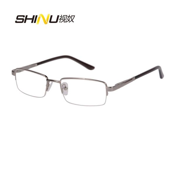 cr39 blue ray proof goggle women men anti-radiation reading glasses oculos de grau half rim metal frame presbyopic glasses 6429, White;black
cr39 blue ray proof goggle women men anti-radiation reading glasses oculos de grau half rim metal frame presbyopic glasses 6429, White;black