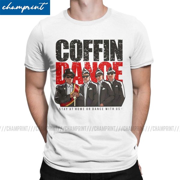 coffin dance men t shirts 2020 funny meme t-shirt funeral dance with casket pallbearers awesome tees 100% cotton printed clothes
coffin dance men t shirts 2020 funny meme t-shirt funeral dance with casket pallbearers awesome tees 100% cotton printed clothes