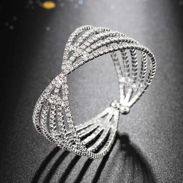 yfjewe new arrived round circle fashion crystal bracelets women vintage rhinestone cross bangle female wedding jewelry b270, Black
yfjewe new arrived round circle fashion crystal bracelets women vintage rhinestone cross bangle female wedding jewelry b270, Black