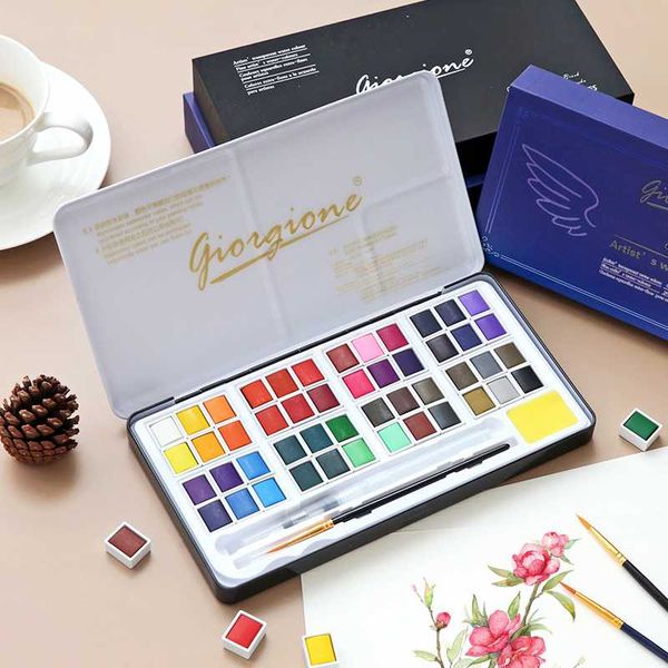 36/48 color solid watercolor paint set beginner children transparent watercolor pen painting pigment art supplies
36/48 color solid watercolor paint set beginner children transparent watercolor pen painting pigment art supplies