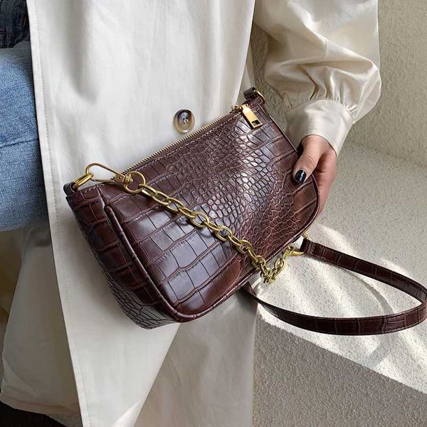 vintage fashion female crocodile pattern tote bag 2020 new quality leather women's designer handbag chain shoulder messenger bag
vintage fashion female crocodile pattern tote bag 2020 new quality leather women's designer handbag chain shoulder messenger bag