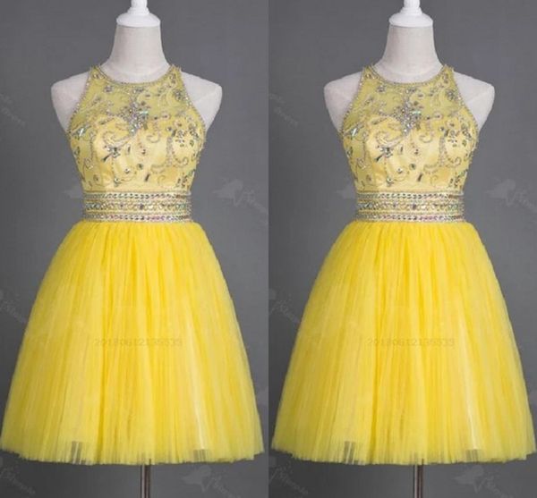 modern yellow halter short homecoming dresses real p crystal and rhinestones plus size special occaio graduation party dress cheap, Blue;pink
modern yellow halter short homecoming dresses real p crystal and rhinestones plus size special occaio graduation party dress cheap, Blue;pink
