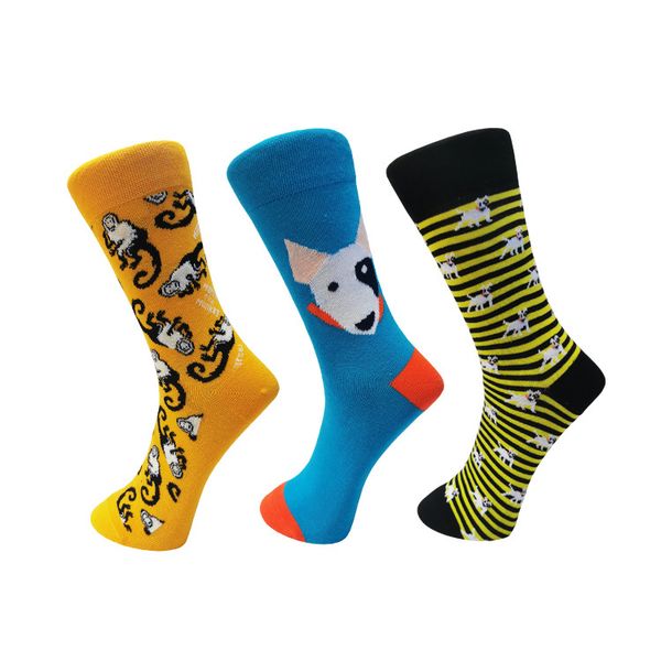 new design men socks creative dog monkey jacquard fashion men knee high socks funny socks for male clothes accessories gift for men, Black
new design men socks creative dog monkey jacquard fashion men knee high socks funny socks for male clothes accessories gift for men, Black