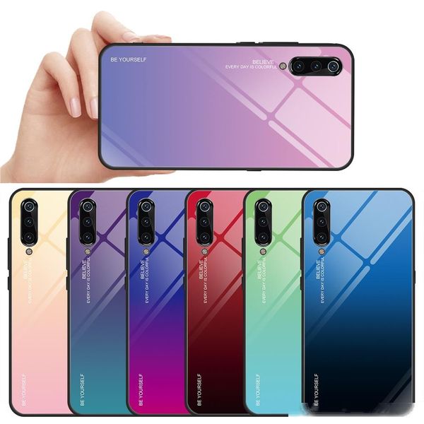 shockproof 9h tempered glass case for xiaomi 9 gradient color blue ray aurora skin back cover
shockproof 9h tempered glass case for xiaomi 9 gradient color blue ray aurora skin back cover