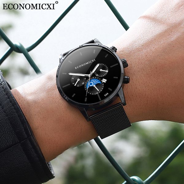 decoration mens watch casual luminous design business quartz watches stainless mesh strap relogio masculino gift wristwatch, Slivery;brown
decoration mens watch casual luminous design business quartz watches stainless mesh strap relogio masculino gift wristwatch, Slivery;brown