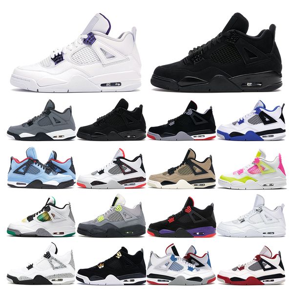 2020 mens тренеров баскетбольной обуви 4s jumpman 4 black cat белый цемент фиолетовый кактус джек леммон розовый рынк мужчин спорта кроссово 
2020 mens тренеров баскетбольной обуви 4s jumpman 4 black cat белый цемент фиолетовый кактус джек леммон розовый рынк мужчин спорта кроссово