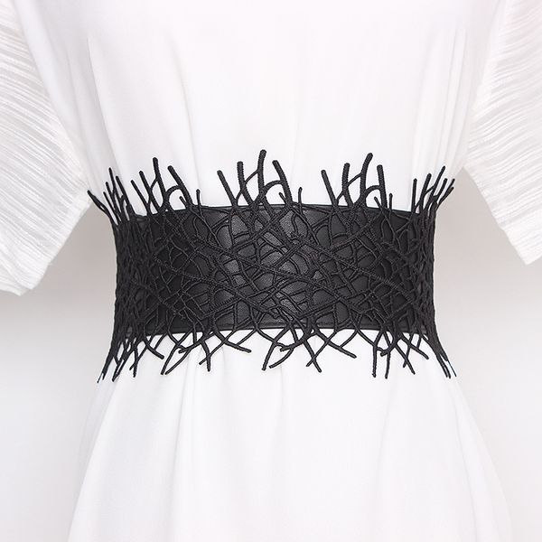 fashion black lace belts for women designer women belt for wedding dress wide female waistband belts cummerbunds, Black;brown
fashion black lace belts for women designer women belt for wedding dress wide female waistband belts cummerbunds, Black;brown