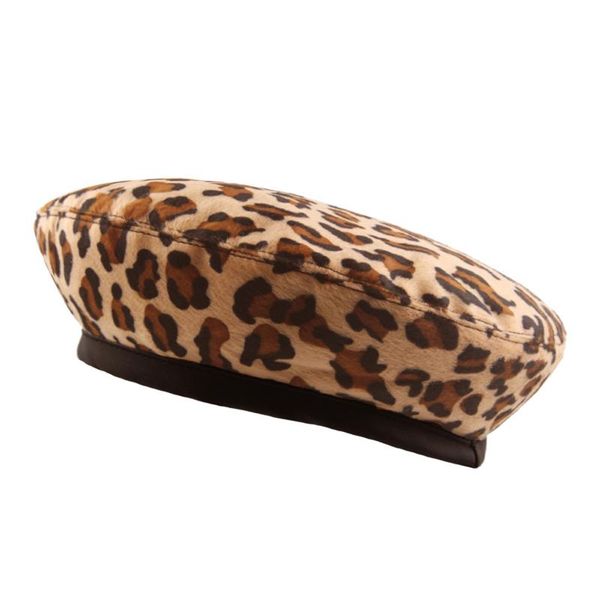women vintage style leopard painter hat round beret caps cap wool ski beanie skull caps hat winter hats fc, Blue;gray
women vintage style leopard painter hat round beret caps cap wool ski beanie skull caps hat winter hats fc, Blue;gray