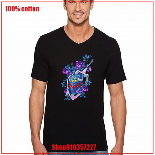 legendary sword and shield zelda anime t shirts v-neck short sleeves summer casual tees men t-shirts camiseta
legendary sword and shield zelda anime t shirts v-neck short sleeves summer casual tees men t-shirts camiseta