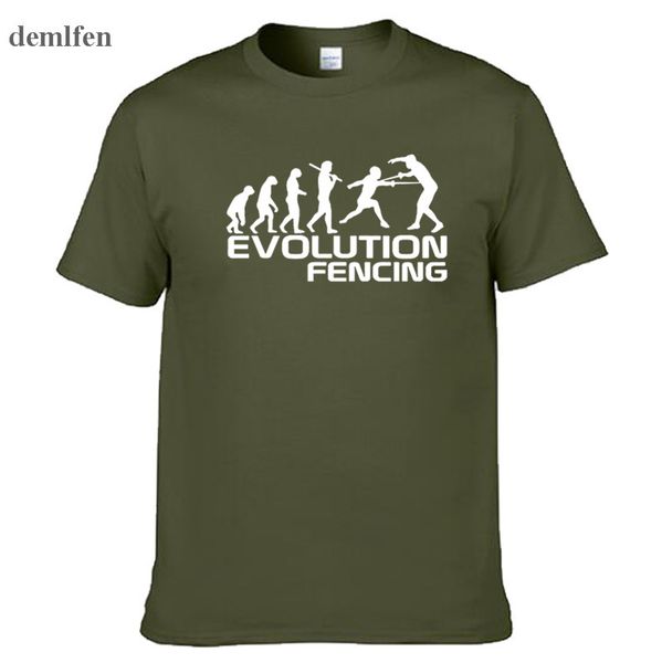 fashion evolution fencing print funny t shirt short sleeve o-neck cotton mens casual t shirt cool tees
fashion evolution fencing print funny t shirt short sleeve o-neck cotton mens casual t shirt cool tees