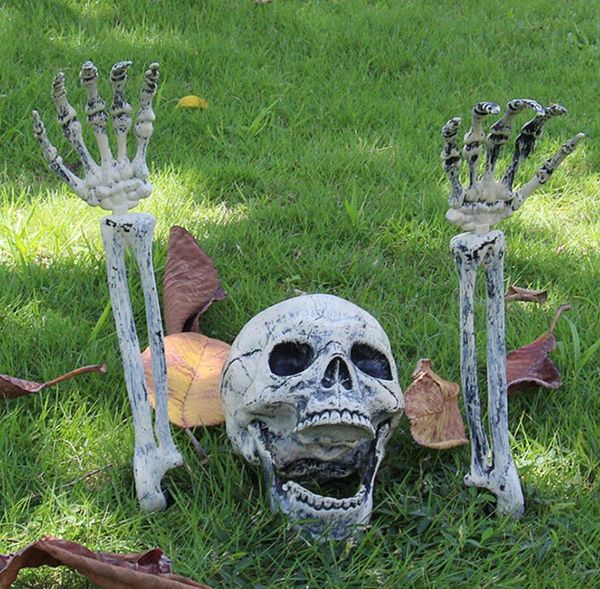 decoration graveyard prop ornament skeleton bones scary ground stake halloween party diy reusable skulls lifelike bar home lawn
decoration graveyard prop ornament skeleton bones scary ground stake halloween party diy reusable skulls lifelike bar home lawn