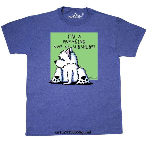 funny men t shirt women novelty tshirt cool belly westie - kiniart t-shirt