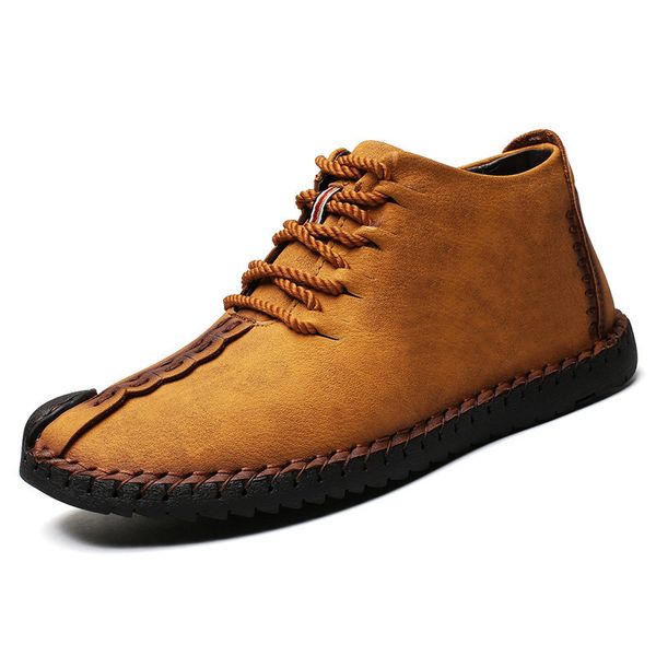 2020 high-men's ultra-light explosive outdoor handmade shoes casual leather shoes outdoor leisure comfortable men's, Black
2020 high-men's ultra-light explosive outdoor handmade shoes casual leather shoes outdoor leisure comfortable men's, Black