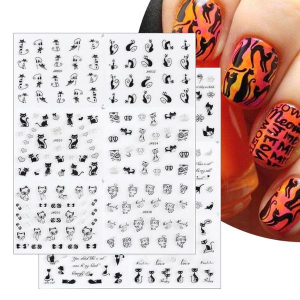 12pcs black cat 3d nail stickers set adhesive slider cute kitty waterdecal nail polish diy decoration for manicure jijh025-036-1
12pcs black cat 3d nail stickers set adhesive slider cute kitty waterdecal nail polish diy decoration for manicure jijh025-036-1