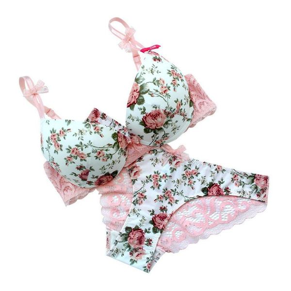 famous brand women print bra set silk lace flower push up big size underwear bow bra and hollow out panties, Red;black
famous brand women print bra set silk lace flower push up big size underwear bow bra and hollow out panties, Red;black