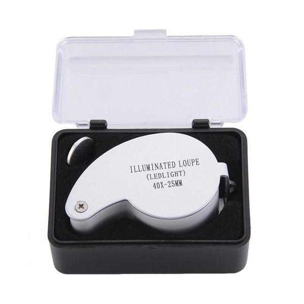 illuminated loupe ledlight 40x-25mm mg21011 40x25mm jeweler loupe mini illuminated magnifier foldable magnifying glass lens with 2 led light
illuminated loupe ledlight 40x-25mm mg21011 40x25mm jeweler loupe mini illuminated magnifier foldable magnifying glass lens with 2 led light