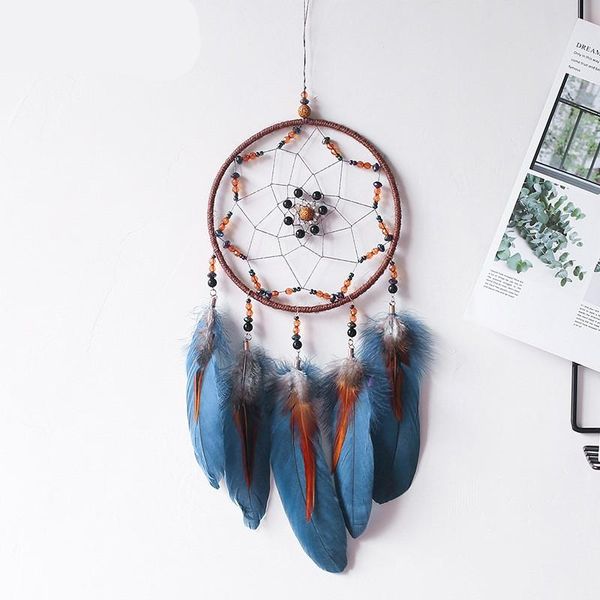 wall hanging pendants dream catcher blue feather handwork circular ring plumes widget arts crafts manual home decorations gifts 11 8xr f2, Black
wall hanging pendants dream catcher blue feather handwork circular ring plumes widget arts crafts manual home decorations gifts 11 8xr f2, Black