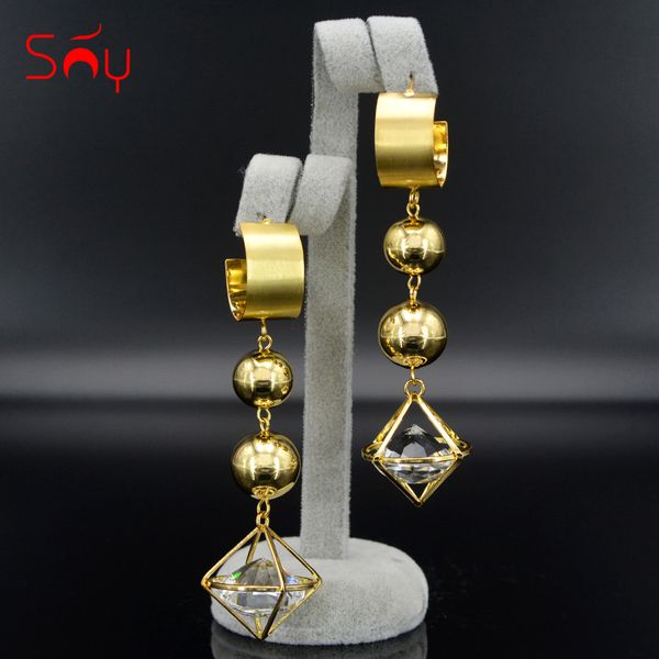 dangle & chandelier sunny jewelry long drop earrings fashion 2021 for women zircon spike party wedding daily gift, Silver
dangle & chandelier sunny jewelry long drop earrings fashion 2021 for women zircon spike party wedding daily gift, Silver