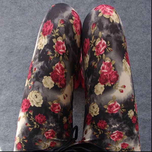 2020 large size l floral leggings women summer legging lovely fashion flower pant star polka dot patten casual pants, Black
2020 large size l floral leggings women summer legging lovely fashion flower pant star polka dot patten casual pants, Black