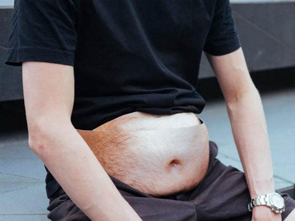 funny big tummy money waist bags dad bag flesh colored travel chest creative waist simulation beer belly muscle waist bag
funny big tummy money waist bags dad bag flesh colored travel chest creative waist simulation beer belly muscle waist bag