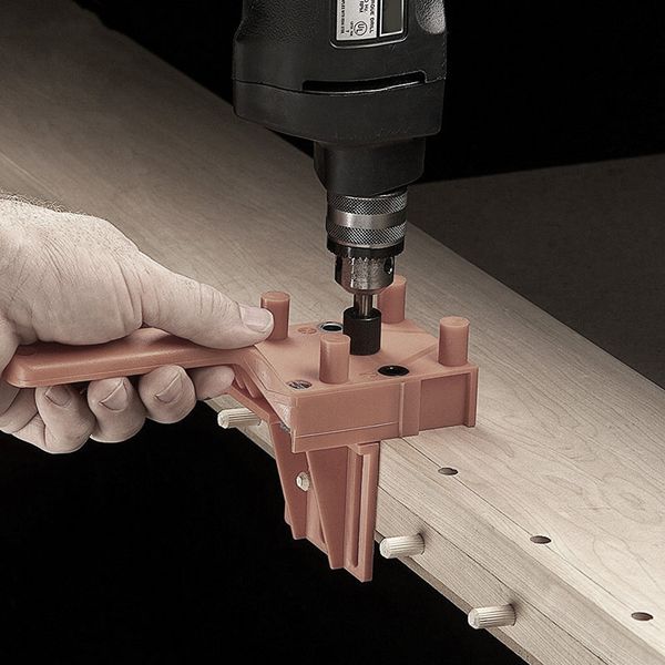new dowel jig 6 8 10mm wood hss drill bits woodworking jig abs plastic pocket hole drill guide tool for carpentry
new dowel jig 6 8 10mm wood hss drill bits woodworking jig abs plastic pocket hole drill guide tool for carpentry