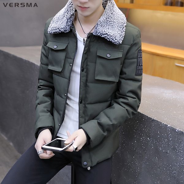 versma 2020 korean slim fit winter men jacket coat parka youth men winter thick parkas jackets coats jaqueta masculina inverno, Black
versma 2020 korean slim fit winter men jacket coat parka youth men winter thick parkas jackets coats jaqueta masculina inverno, Black